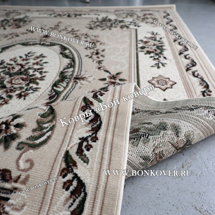 Ковер Лайт Карпет Дизайн 23887 Беж Прямоугольный