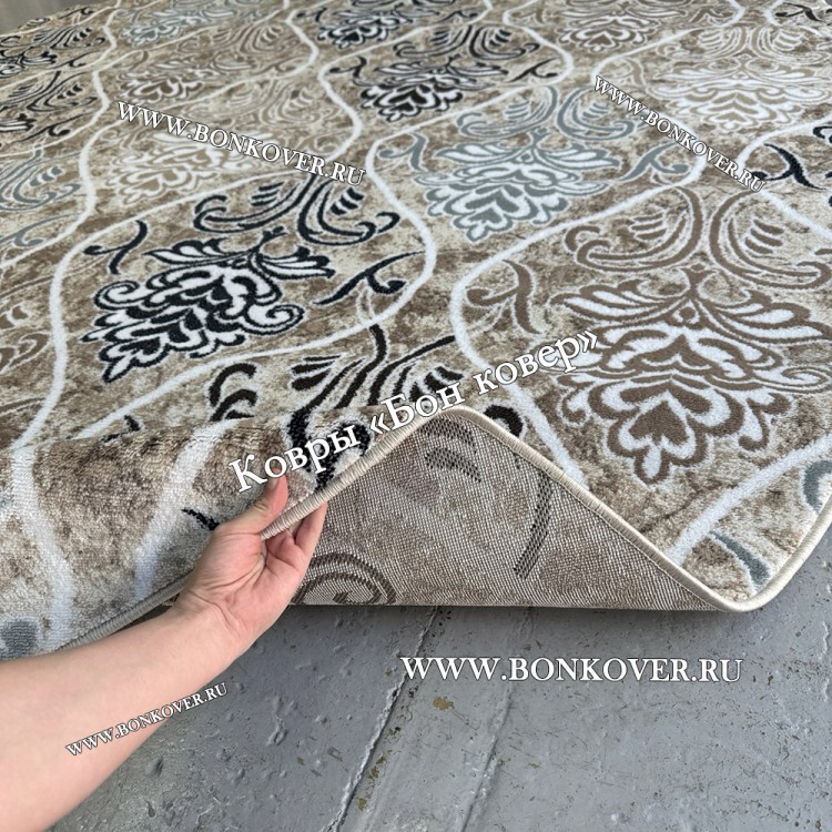 Ковер Российского Производства Дизайн 16 Бежевый Овальный